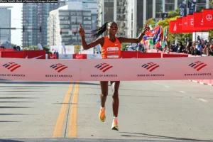 Ruth Chepngetich wins bank of america chicago marathon