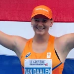 Alida Van Daalen at the European U23 Athletics Championships