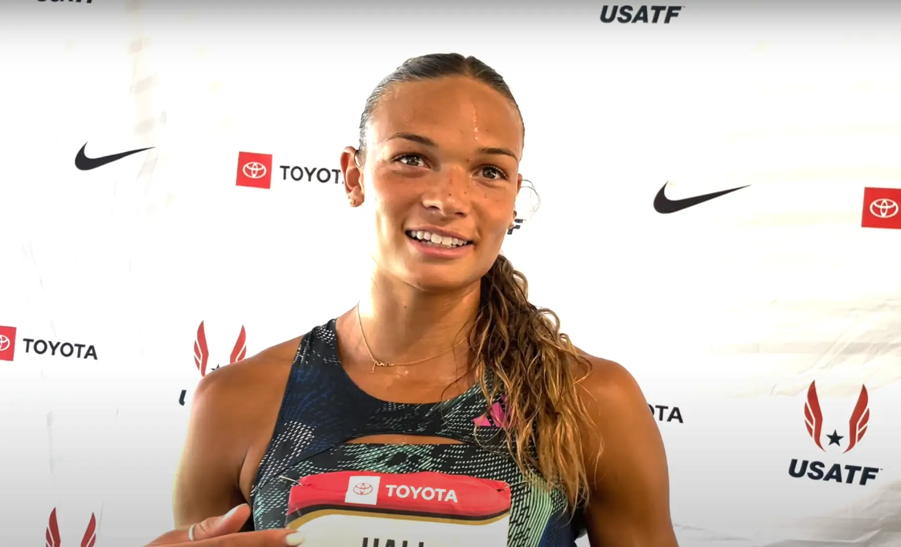 Day 1 Anna Hall Leads USATF Championships Heptathlon Standings World