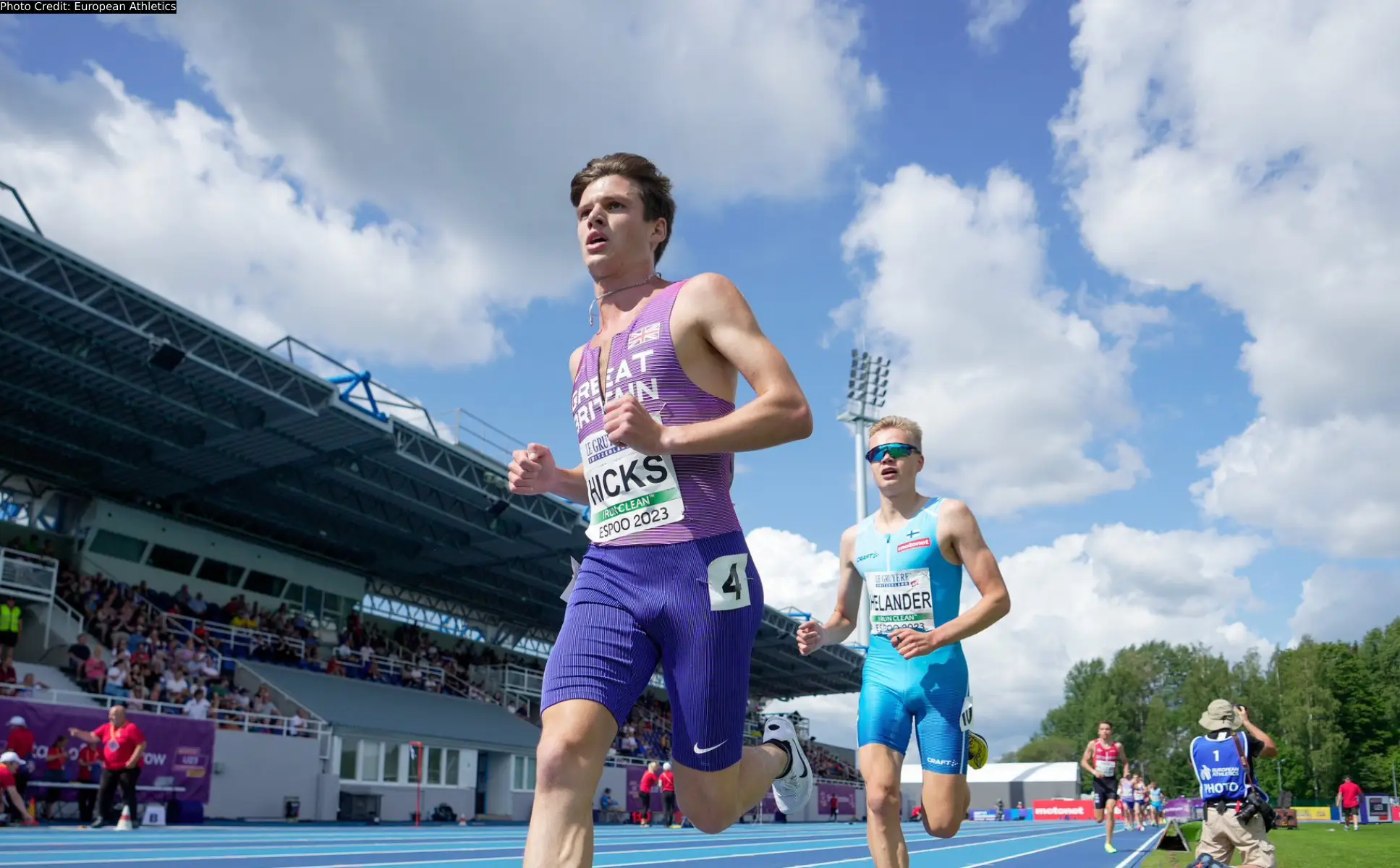 Charles Hicks wins European U23 Athletics Championships 5000m title