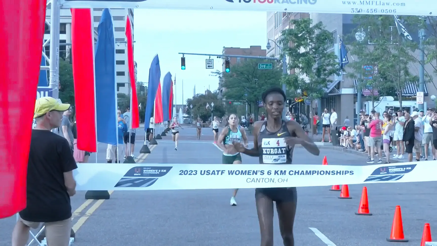 Ednah Kurgat wins USATF women's 6km Championship 2023