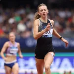 Femke Bol, in the 400m hurdles, was one of the athletes who set records at the Diamond League London 2023
