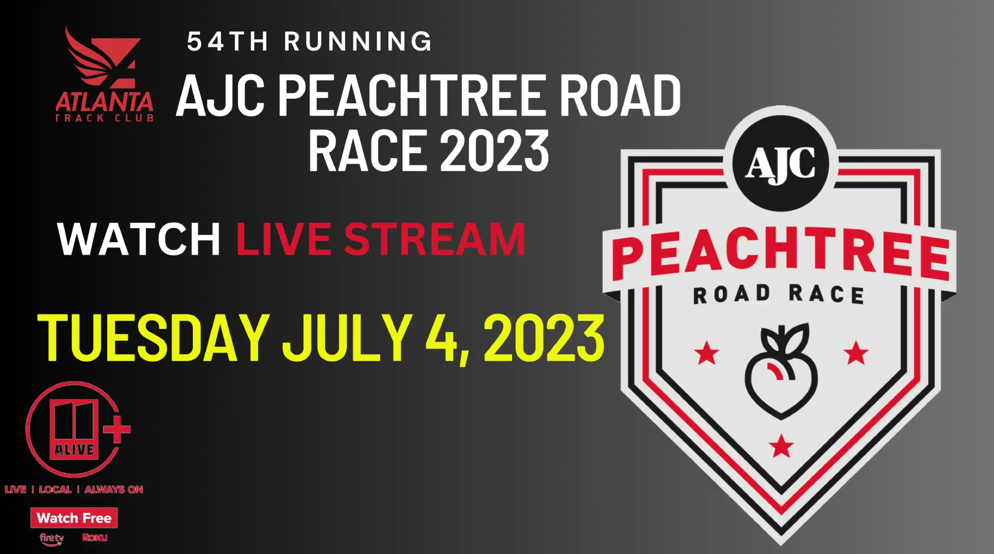 LIVE NOW Best ways to watch the AJC Peachtree Road Race 2023 World