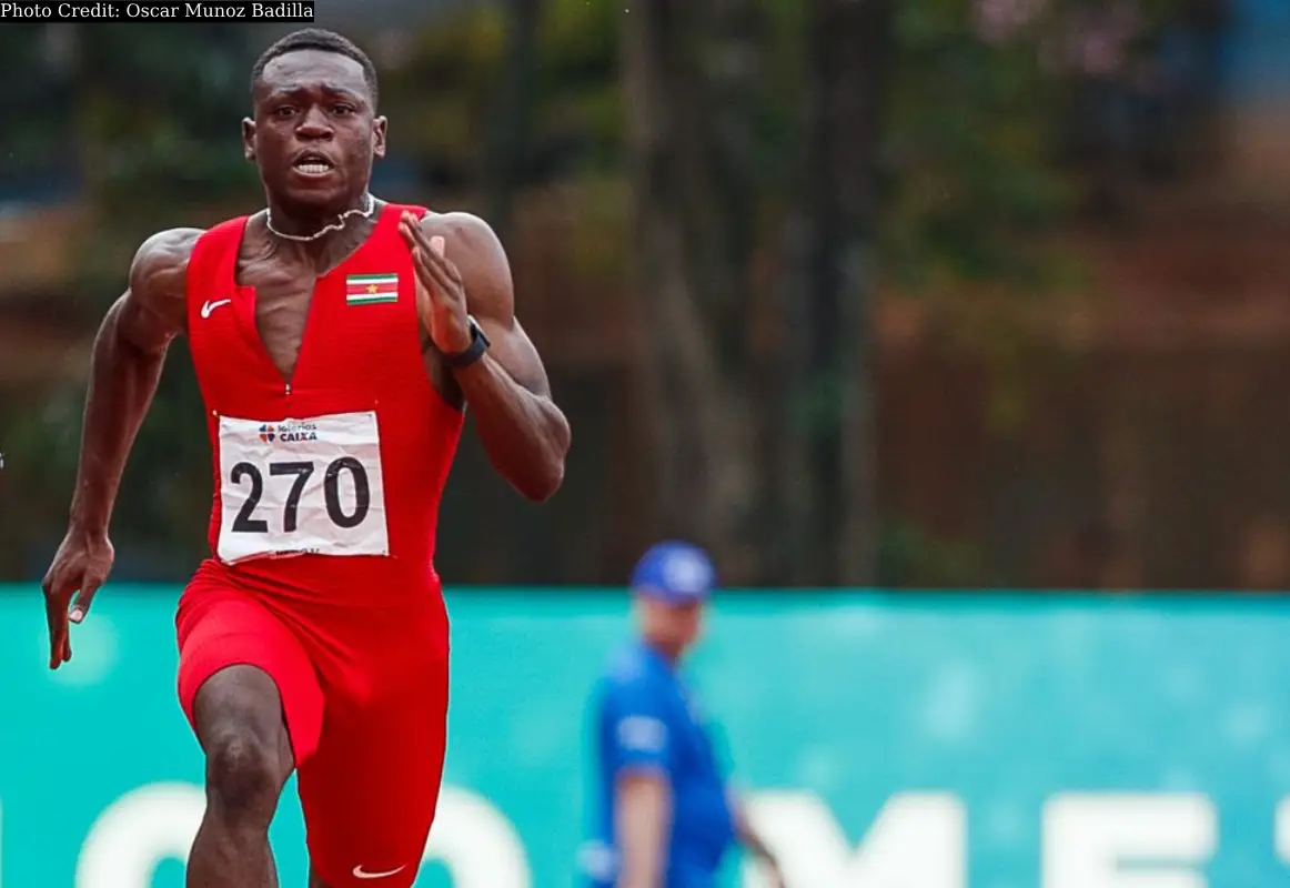 Issam Asinga Completes South American Athletics Outdoor Championships