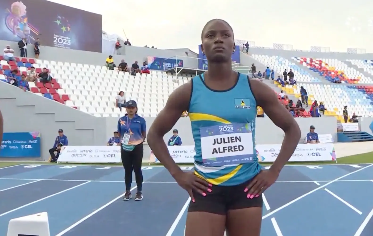 Julien Alfred cruised into 100m final at CAC Games