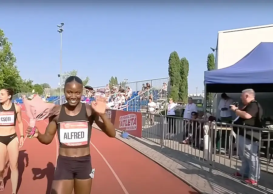 Julien Alfred stuns Sha’Carri Richardson at Gyulai Istvan Memorial