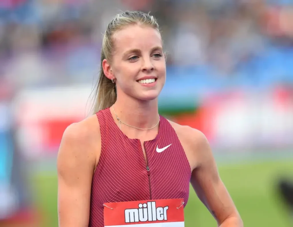 Keely Hodgkinson ready to race at the London Diamond League
