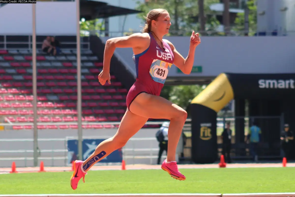 Theianna-Lee Terrelonge and Mia Brahe-Pedersen complete NACAC Championships double