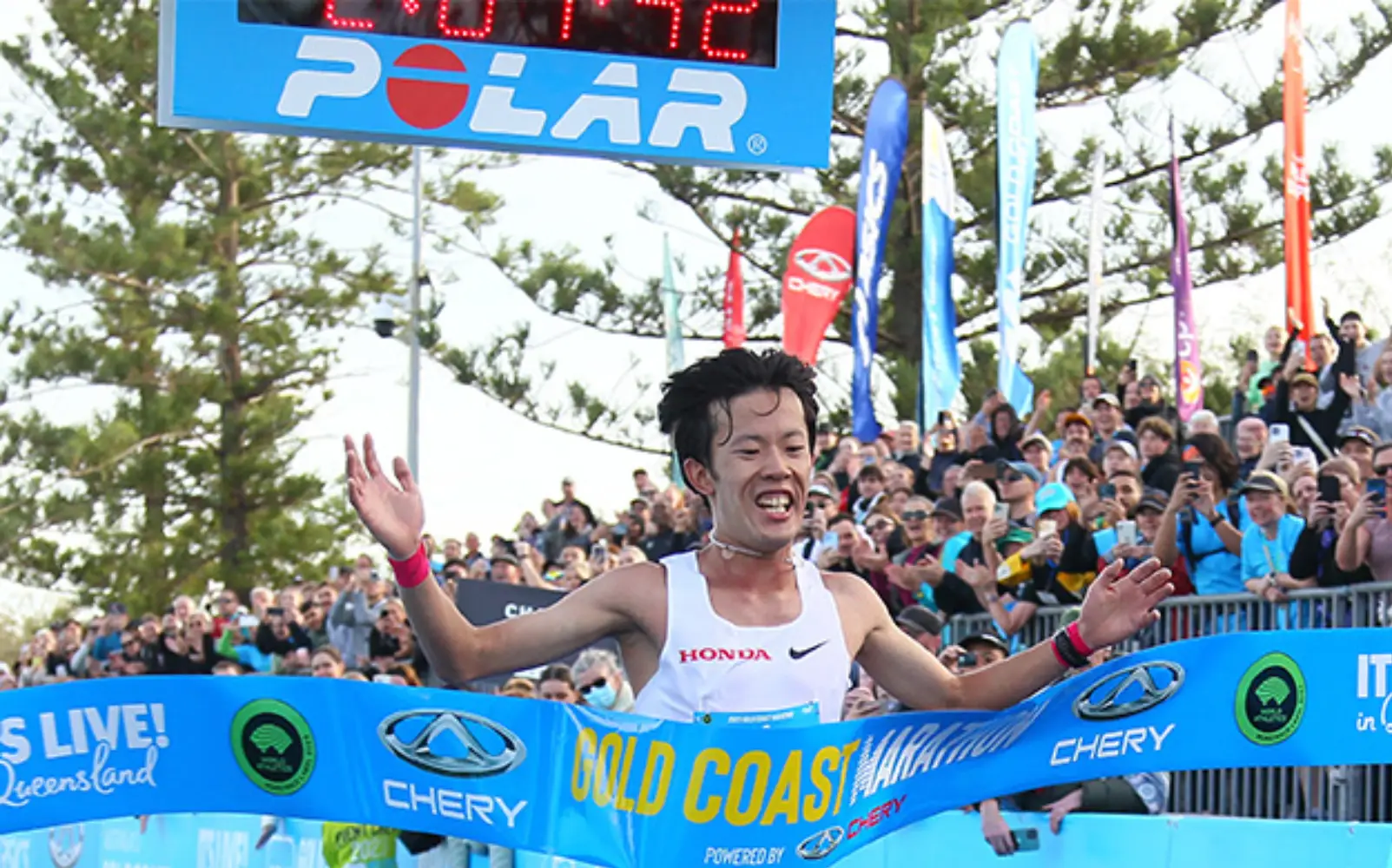 Naoki Koyama wins the 2023 Gold Coast Marathon results