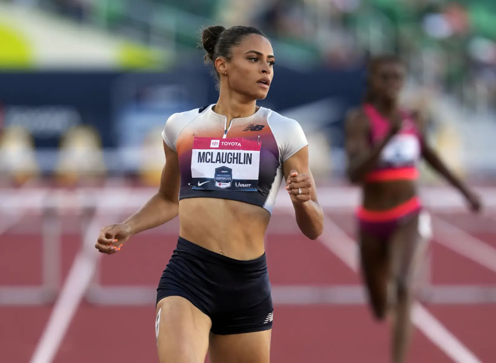 Sydney McLaughlin-Levrone at the USATF Outdoor Championships