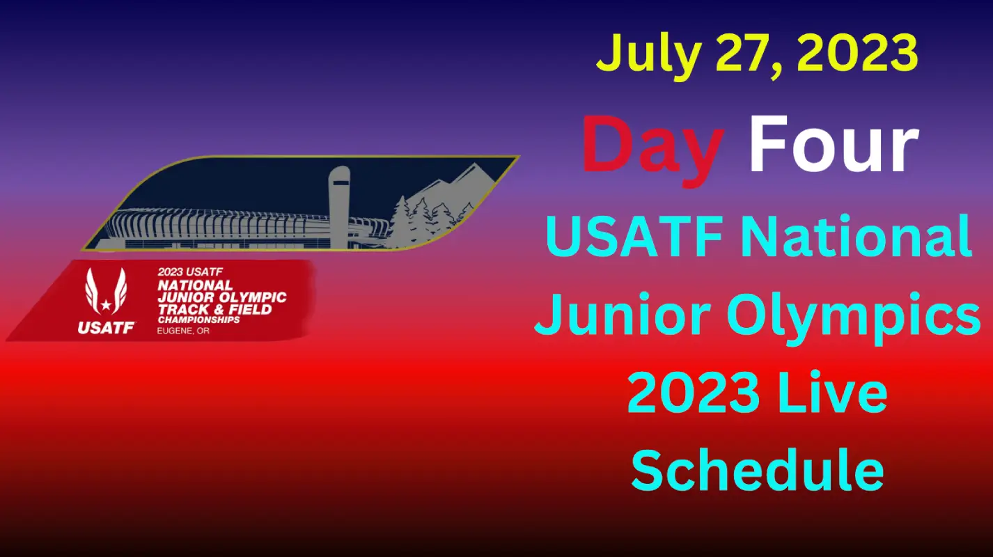 Day 4 USATF National Junior Olympic Championships, stream, results