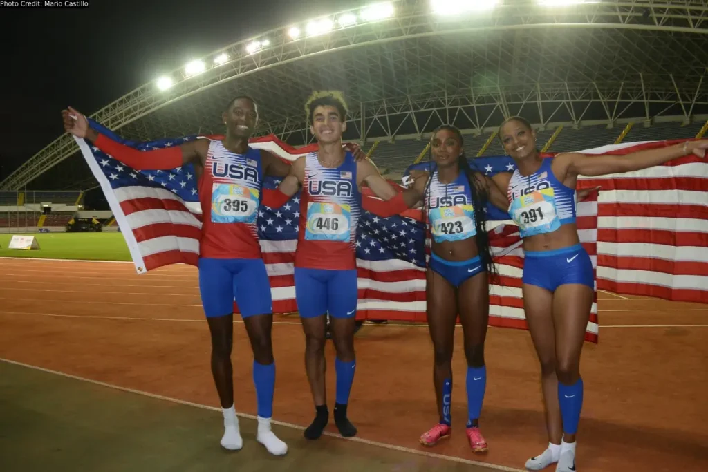 Will Sumner and Team USA at the NACAC U18 and U23 Championships