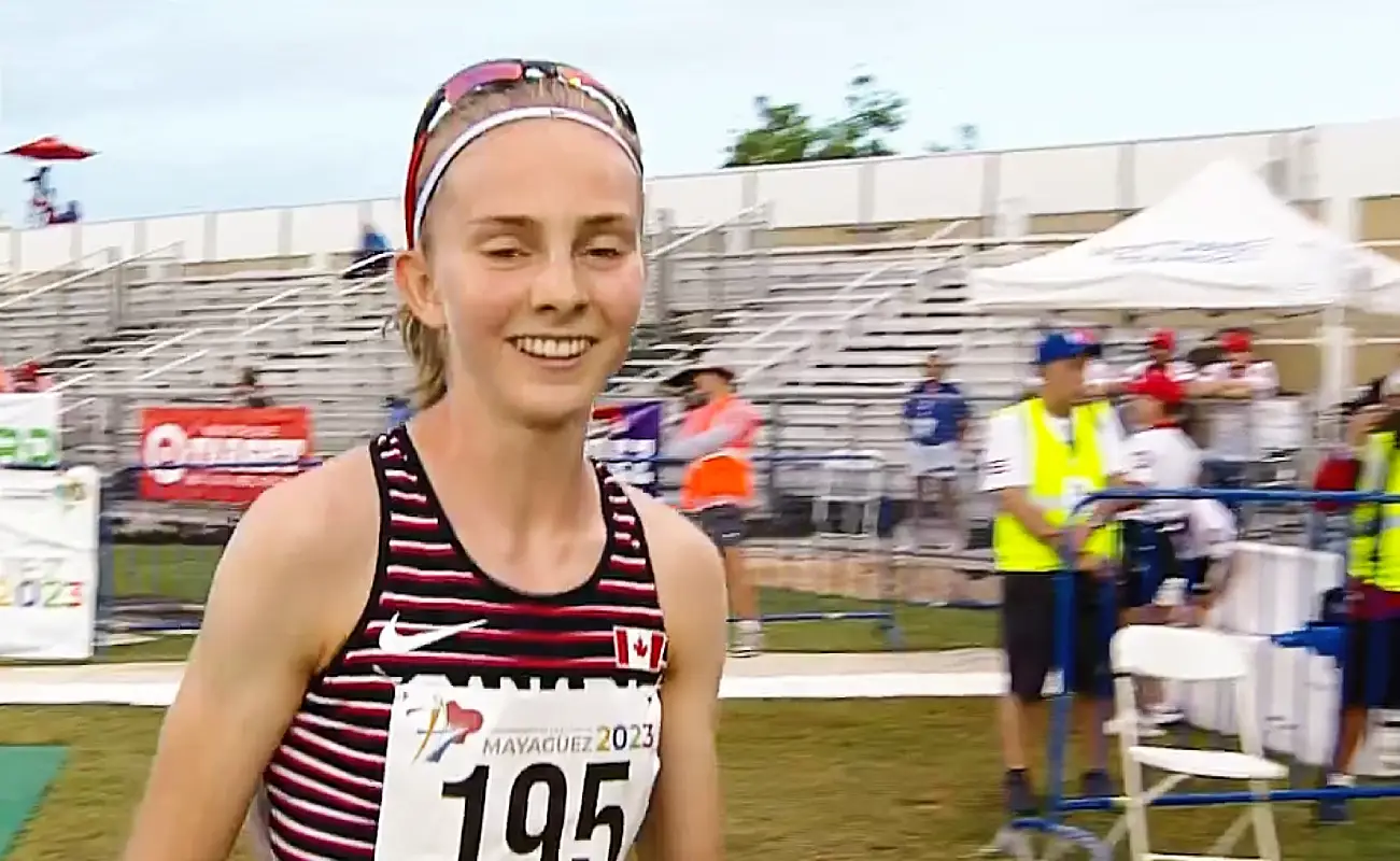 2023 Pan American U20 Championships results sees Canada's Chloe Turner after the 5000m win