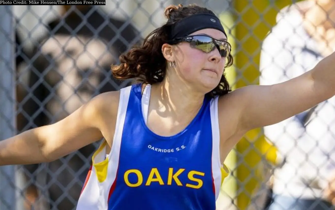 Pan American U20 Championships results - Julia Tunks of Canada wins the women's Discus