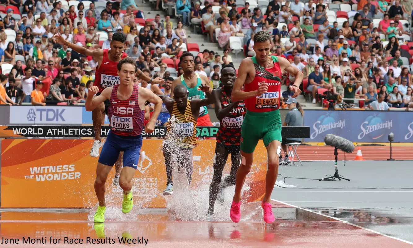 Men's 3000m Steeplechase Report: Contenders advanced to the final