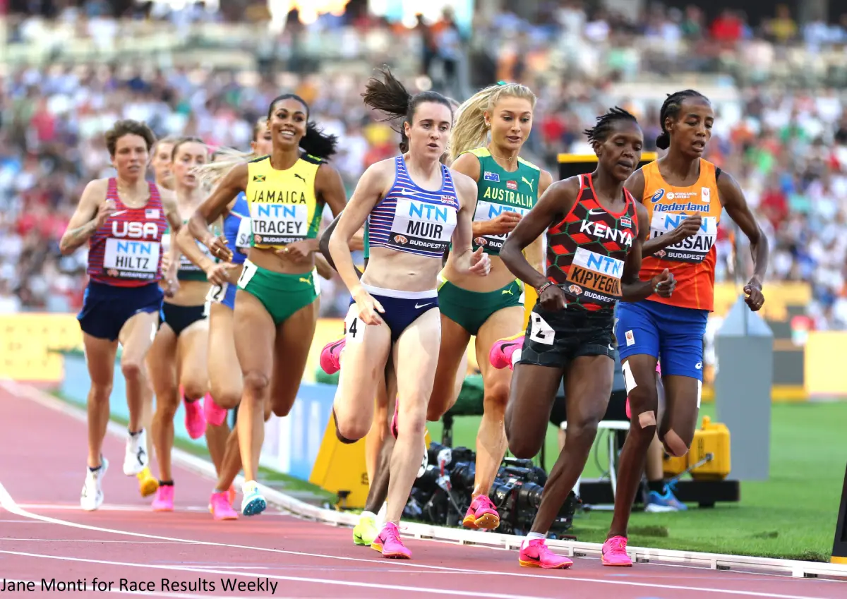 1500m semi-finals: Kipyegon, Hassas, Ingebrigtsen and Nuguse move on