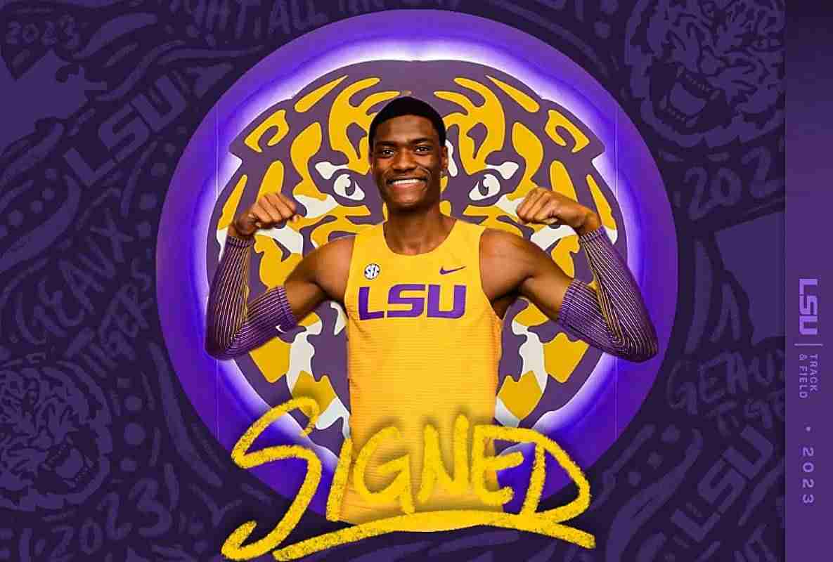 LSU track and field signs Zimbabwe record holder Kudawashe Chadenga