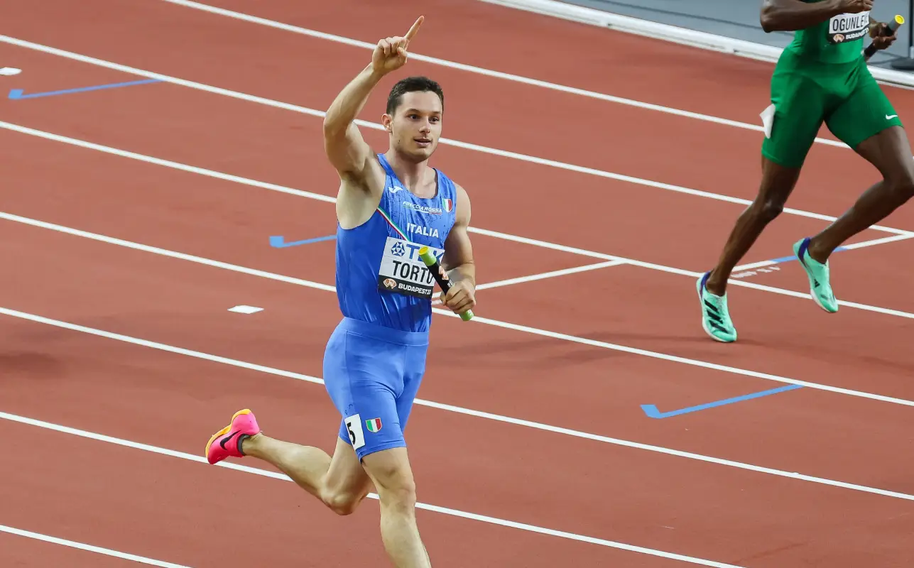 Men's 4x100m relay splits, results [semifinals] 2023 World Athletics