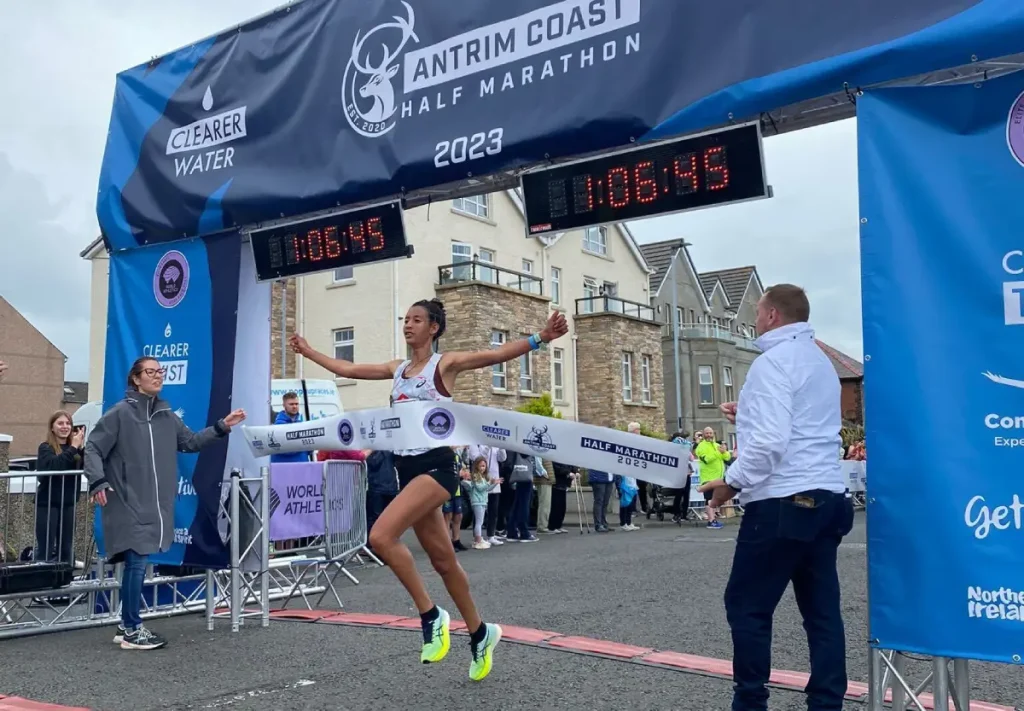 Mestawut Fikir wins 2023 Antrim Coast Half Marathon