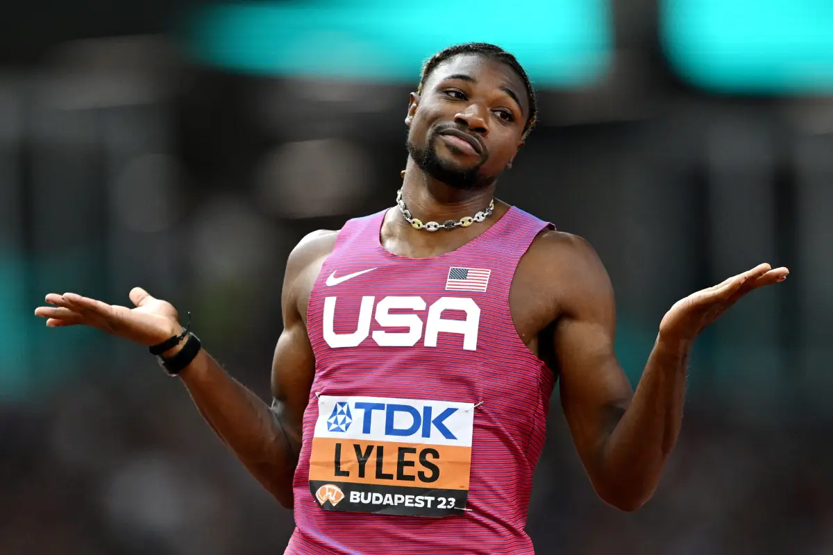 Noah Lyles cruises into men's 200m final at Budapest23