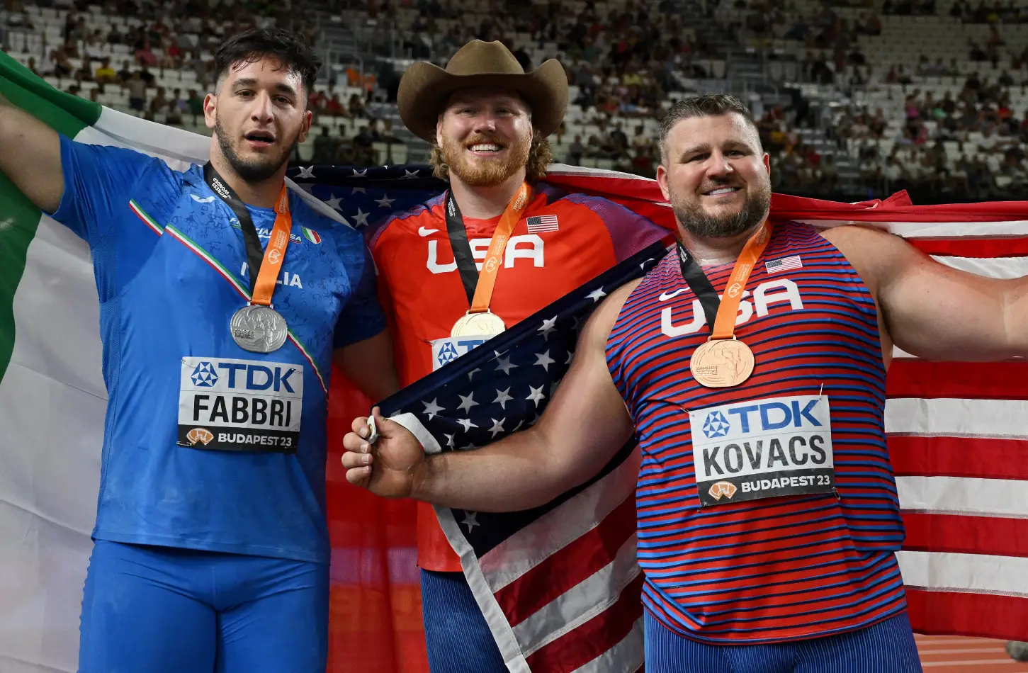 World Athletics Championships 2023: Ryan Crouser wins men's shot put world  title at track and field worlds