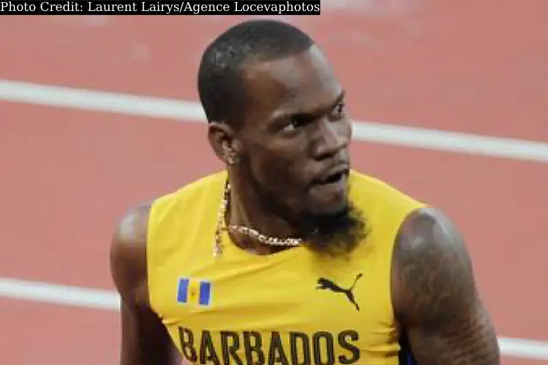 Shane Brathwaite of Barbados at the World Athletics Championships