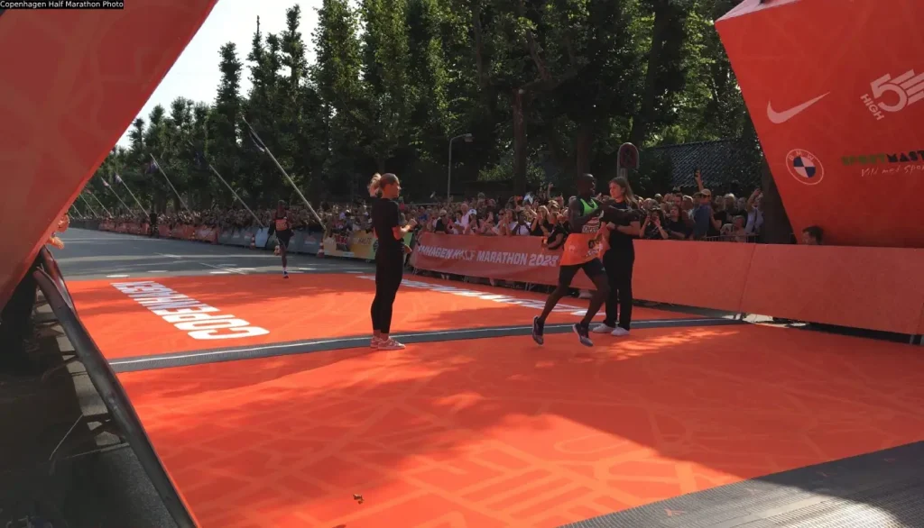 Edward Cheserek wins the 2023 Copenhagen Half Marathon results