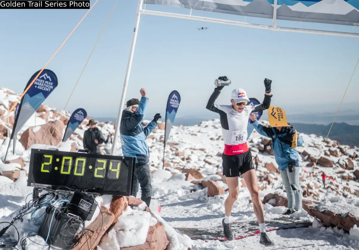 Pikes Peak Ascent Results: Record by Rémi Bonnet, another win for Sophia Laukli