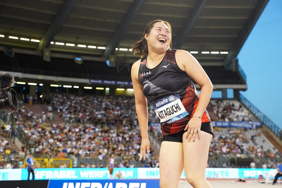 Japanese javelin thrower Haruka Kitaguchi