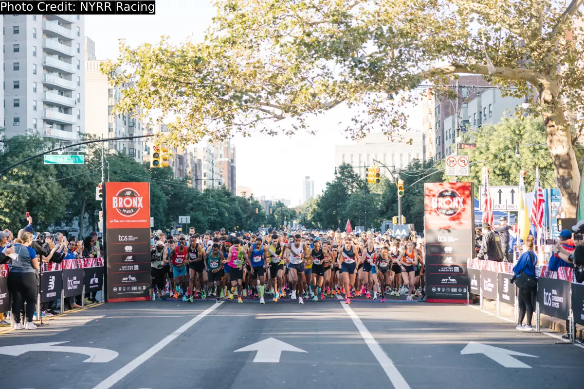 New Balance Bronx 10 Mile results and the 2023 starting line