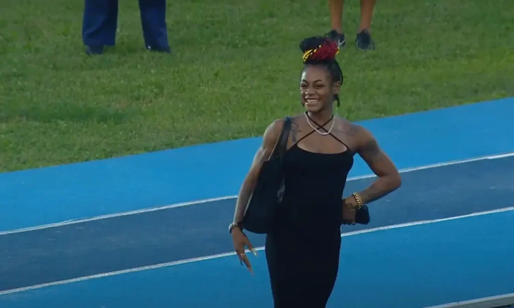 Sha'Carri Richardson at the Meeting Citta' Di Padova 2023