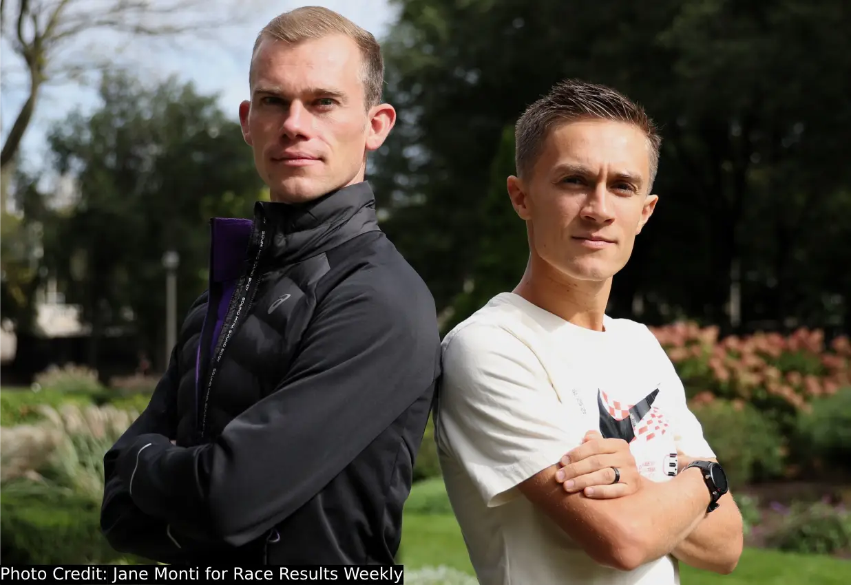 conner mantz and clayton young ahead of chicago marathon 2023