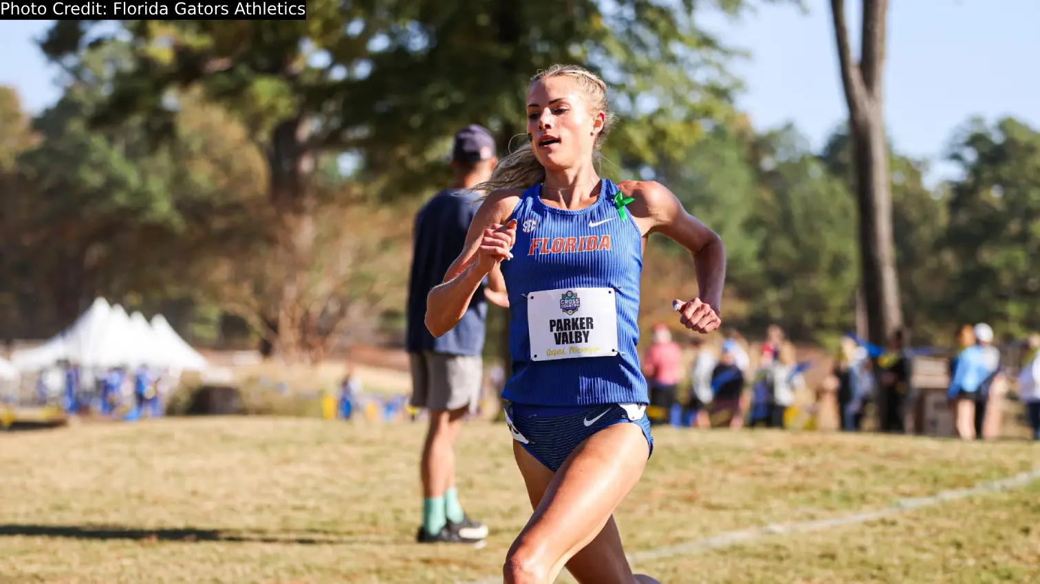 Parker Valby of Florida Gators women's cross country