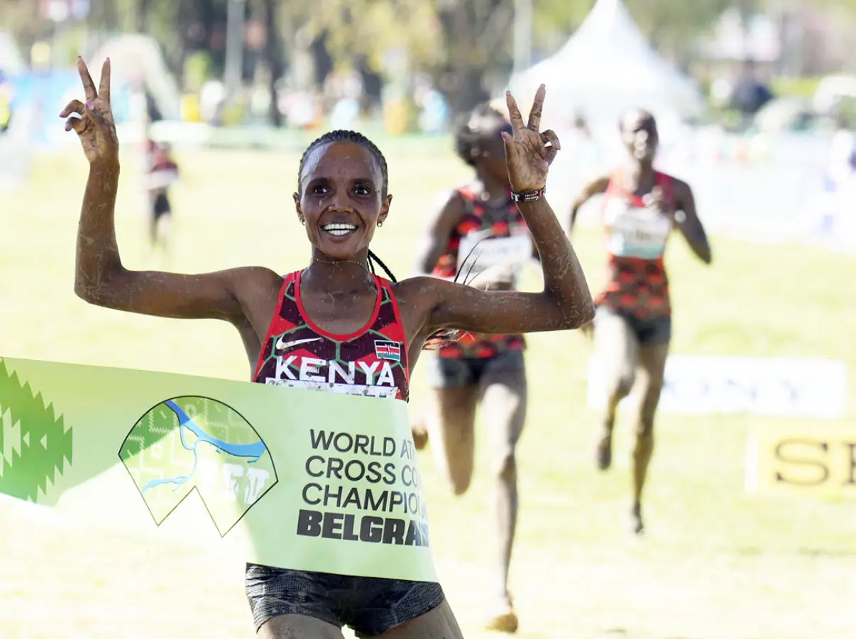 Read more about the article Kenyan Women Dominate World Athletics Cross Country Championships 2024