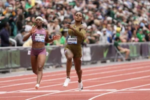 Sha'Carri Richardson runs 10.83 at 2024 Prefontaine Classic