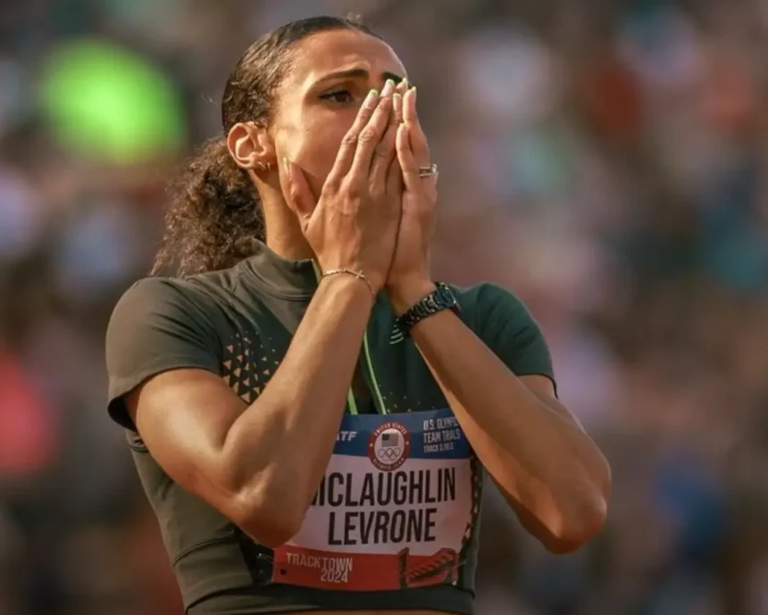 Sydney McLaughlin Levrone sets world record at 2024 U.S. Olympic Trials