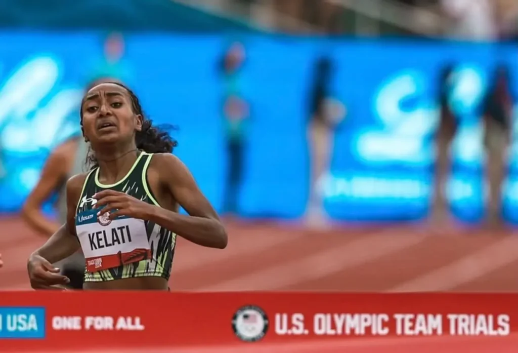 Weini Kelati wins 2024 U.S. Olympic Trials 10,000m