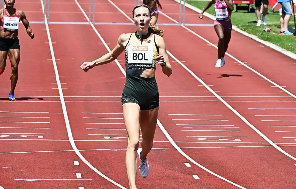 Femke Bol runs European Record