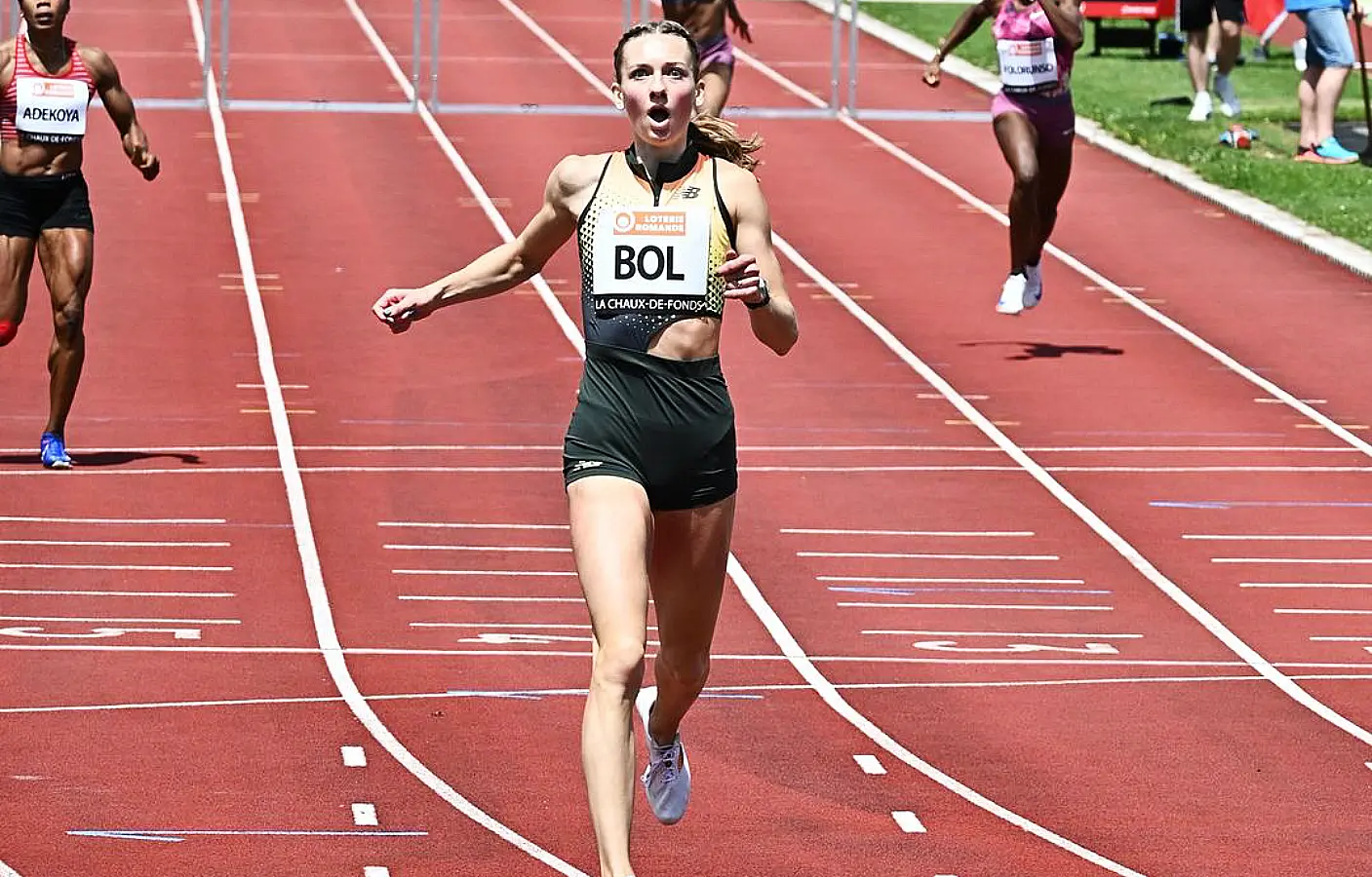 Femke Bol runs European Record