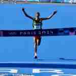 Tamirat Tola of Ethiopia wins the Paris 2024 Men's Olympic Marathon