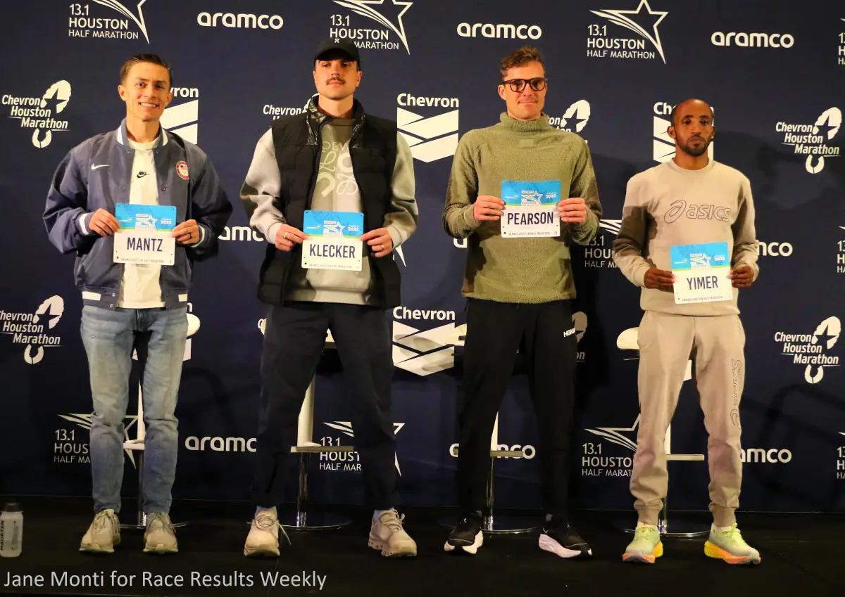 Top athletes entered in the 2025 Aramco Houston Half-Marathon