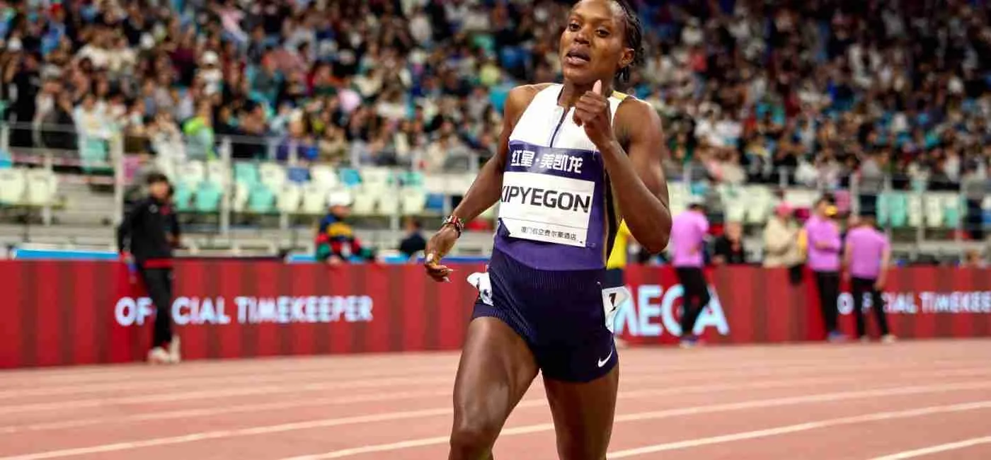 Faith Kipyegon Wanda Diamond League Xiamen 2025