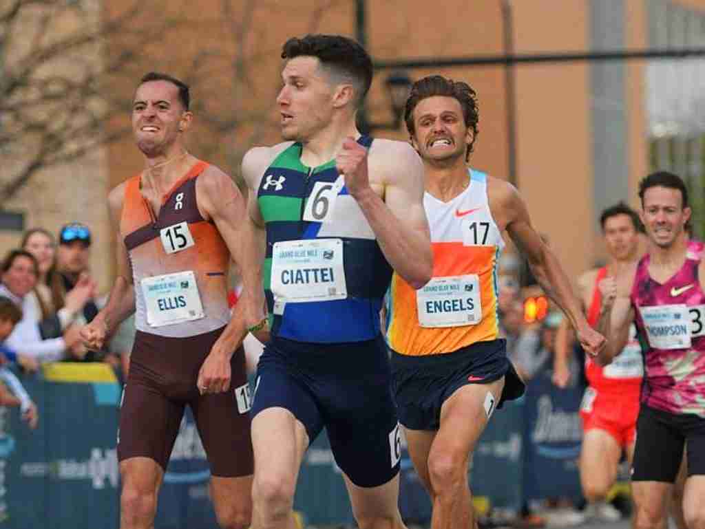 Vince Ciattei 2025 Grand Blue Mile Results