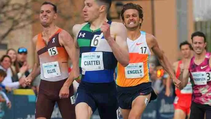 Vince Ciattei 2025 Grand Blue Mile Results
