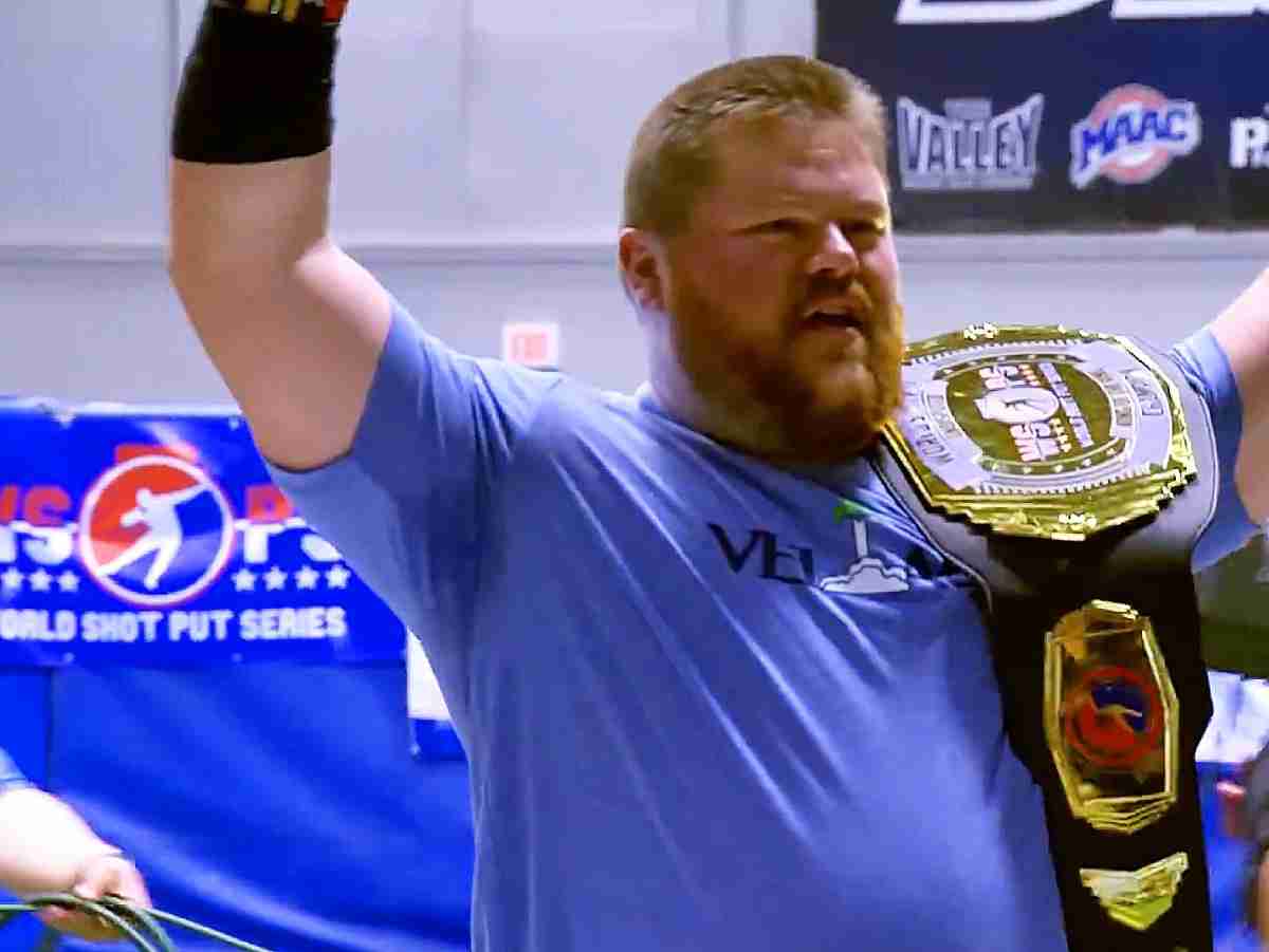 Des Moines, IA: World Indoor Silver Medalist Roger Steen Wins  Innovative Shot Put Competition Format At Drake Relays 2025