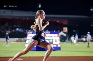 BYU's Meghan Hunter sets Big 12 Outdoor Championships record