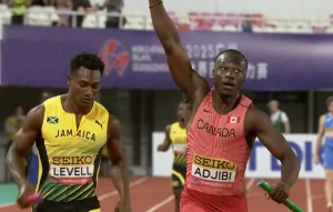 Team Canada World Athletics Relays Guangzhou 25 mixed 4x100 relay