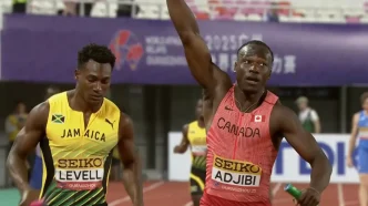 Team Canada World Athletics Relays Guangzhou 25 mixed 4x100 relay