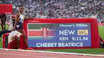 Beatrice Chebet Sets African Record in 3000m at Rabat Diamond League