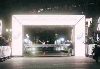 Harbert Kibet at 2025 ASICS Tokyo Speed Race.